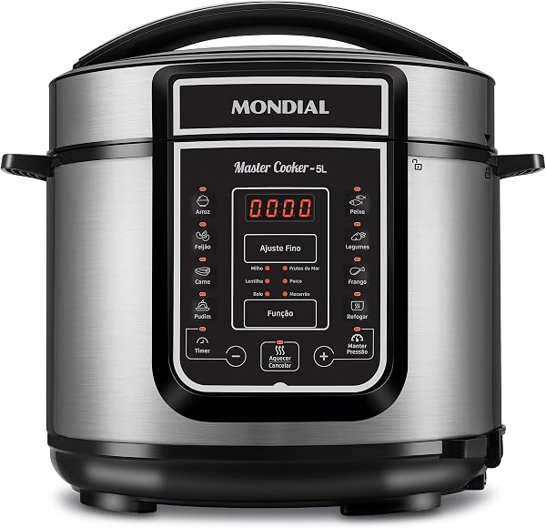 Panela de Pressão Elétrica Mondial Digital Master 5L
